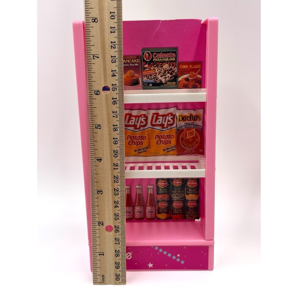 Vintage 1991 Mattel Barbie Grocery Store Set #7296 – Mini Food Accessories - Picture 10 of 12